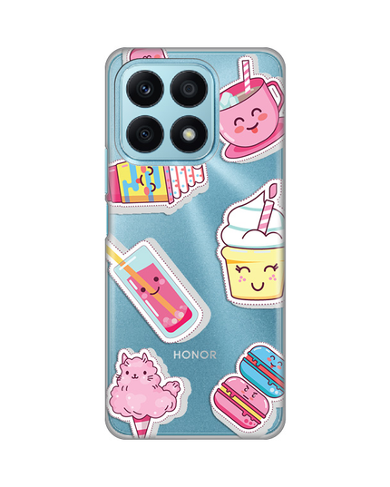 Torbica Silikonska Print Skin za Honor X8a Ice cream
