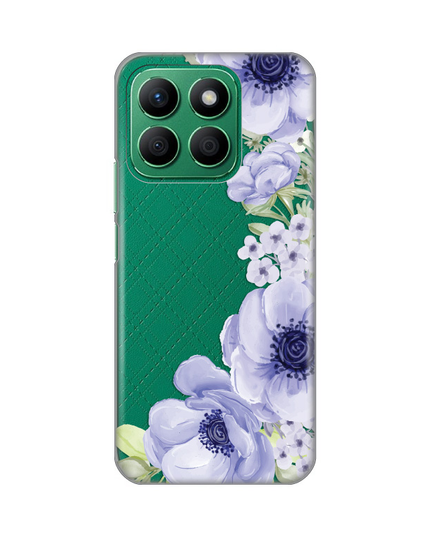 Torbica Silikonska Print Skin za Honor X8b Blue Roses