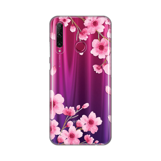 Torbica Silikonska Print Skin za Huawei Honor 20 Lite/Honor 20e Rose flowers