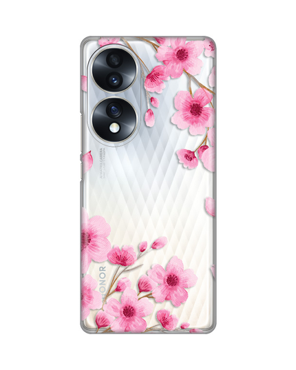 Torbica Silikonska Print Skin za Huawei Honor 70 Rose flowers