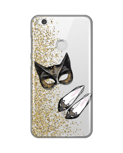 Torbica Silikonska Print Skin Za Huawei Honor 8 Lite/P8 Lite 2017/P9 Lite 2017 Cat Fashion