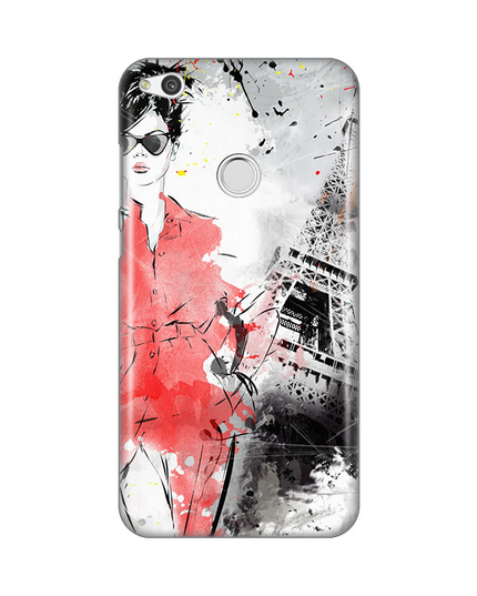 Torbica Silikonska Print Skin Za Huawei Honor 8 Lite/P8 Lite 2017/P9 Lite 2017 Paris Fashion