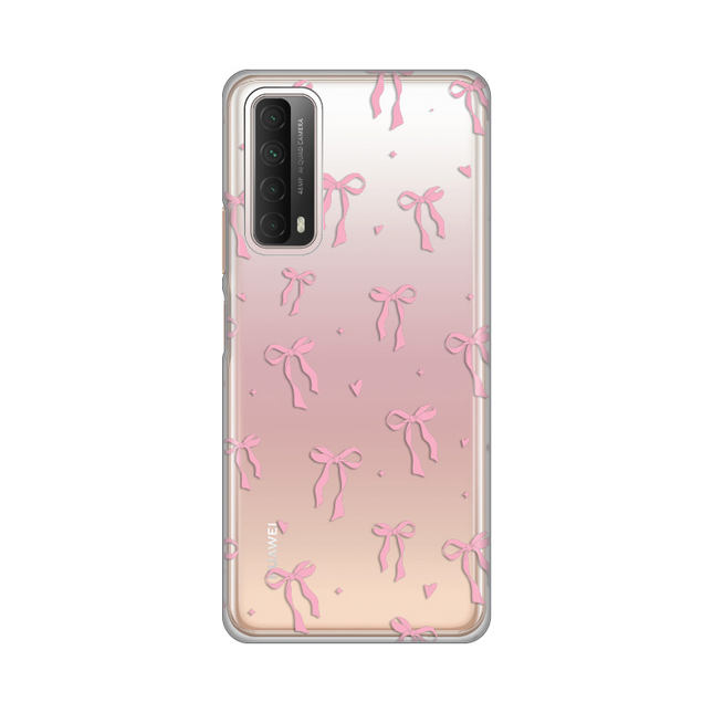 Torbica Silikonska Print Skin za Huawei P smart 2021 Cute Bow