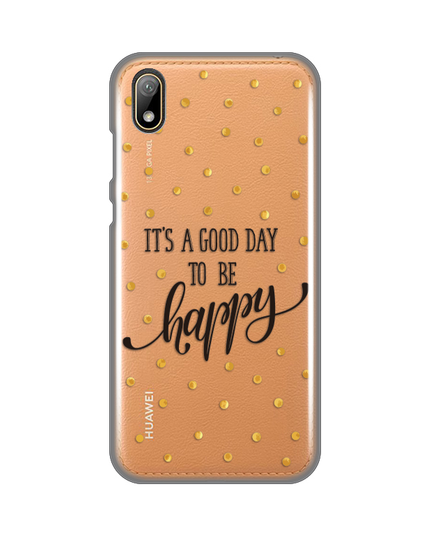 Torbica Silikonska Print Skin za Huawei Y5 2019/Honor 8S 2019/2020 Happy Day
