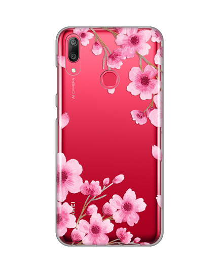 Torbica Silikonska Print Skin za Huawei Y7 2019/Y7 Prime 2019 Rose flowers