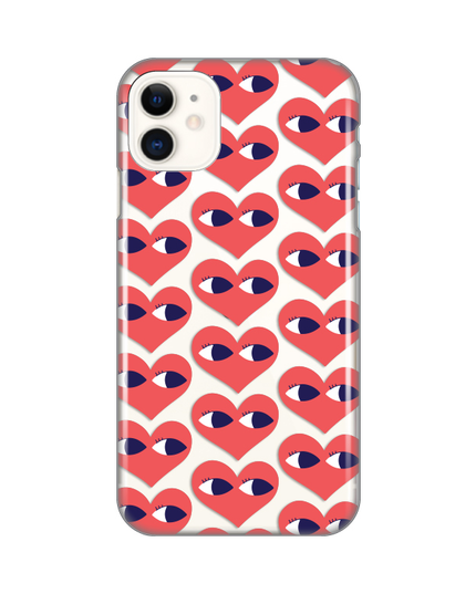 Torbica Silikonska Print Skin za iPhone 11 6.1 Eye Heart Pattern