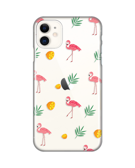 Torbica Silikonska Print Skin za iPhone 11 6.1 Flamingos