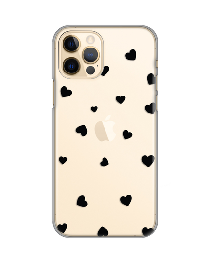 Torbica Silikonska Print Skin za iPhone 12/12 Pro 6.1 Hearts