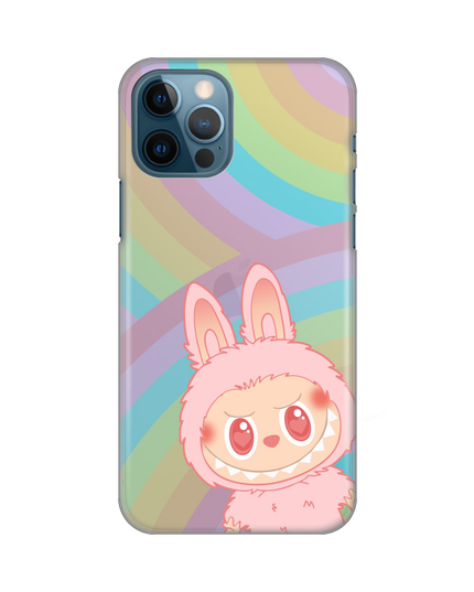 Torbica Silikonska Print Skin za iPhone 12/12 Pro 6.1 La Bubu Rainbow