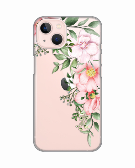 Torbica Silikonska Print Skin za iPhone 13 6.1 Gentle Rose Pattern