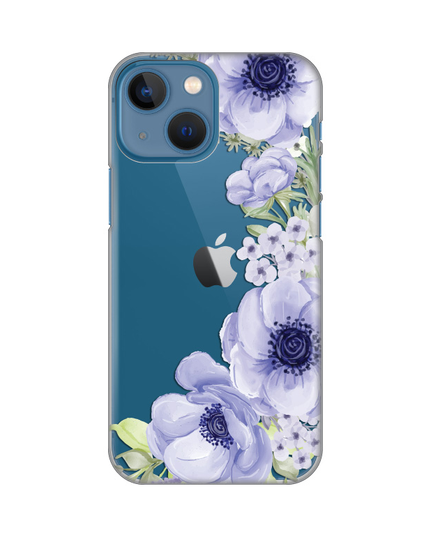 Torbica Silikonska Print Skin za iPhone 13 Mini 5.4 Blue Roses