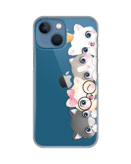 Torbica Silikonska Print Skin za iPhone 13 Mini 5.4 Cats