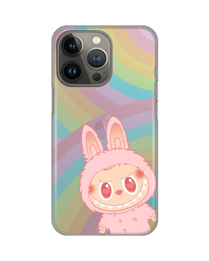 Torbica Silikonska Print Skin za iPhone 13 Pro 6.1 La Bubu Rainbow