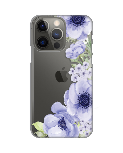 Torbica Silikonska Print Skin za iPhone 13 Pro 6.1 Blue Roses