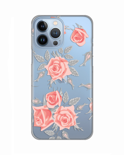 Torbica Silikonska Print Skin za iPhone 13 Pro Max Elegant Roses