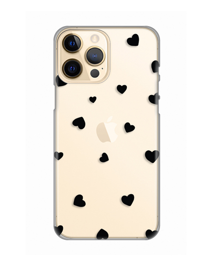 Torbica Silikonska Print Skin za iPhone 13 Pro Max Hearts 6.7