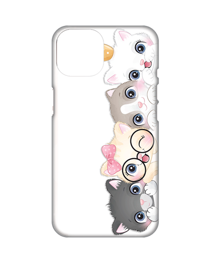 Torbica Silikonska Print Skin za iPhone 14 6.1 Cats