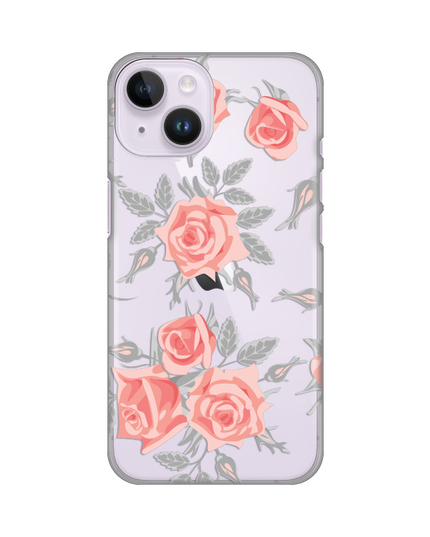 Torbica Silikonska Print Skin za iPhone 14 6.1 Elegant Roses