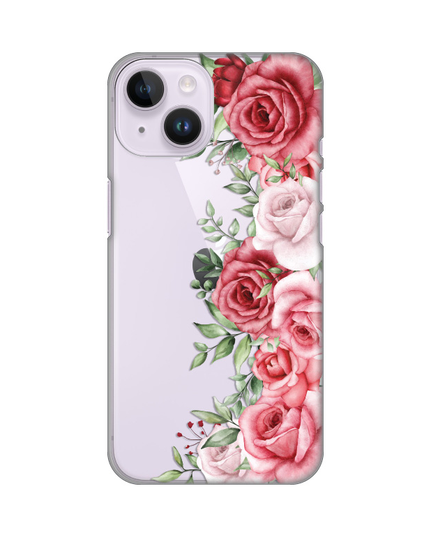 Torbica Silikonska Print Skin za iPhone 14 6.1 Wild Roses