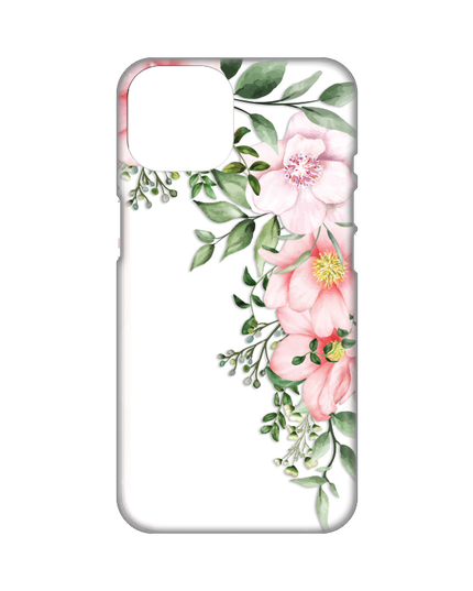 Torbica Silikonska Print Skin za iPhone 14 Plus 6.7 Gentle Rose Pattern