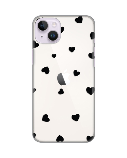 Torbica Silikonska Print Skin za iPhone 14 Plus 6.7 Hearts