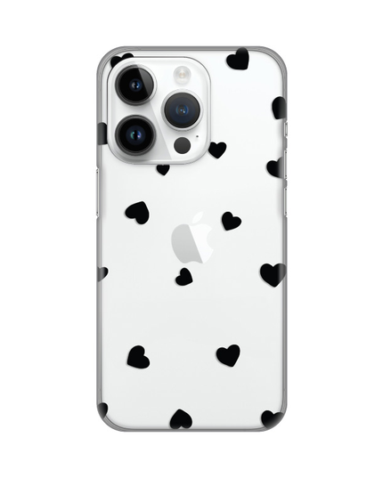 Torbica Silikonska Print Skin za iPhone 14 Pro 6.1 Hearts