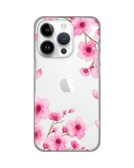 Torbica Silikonska Print Skin za iPhone 14 Pro 6.1 Rose flowers