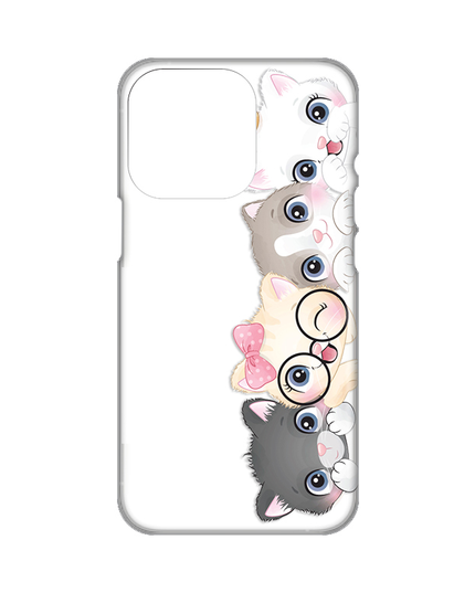 Torbica Silikonska Print Skin za iPhone 14 Pro Max 6.7 Cats
