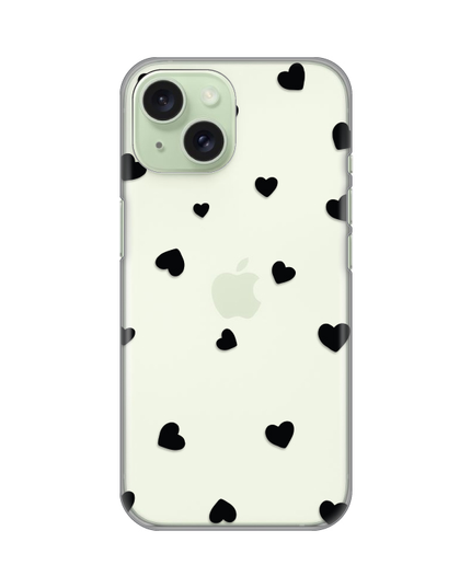 Torbica Silikonska Print Skin za iPhone 15 6.1 Hearts