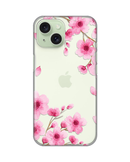 Torbica Silikonska Print Skin za iPhone 15 6.1 Rose flowers