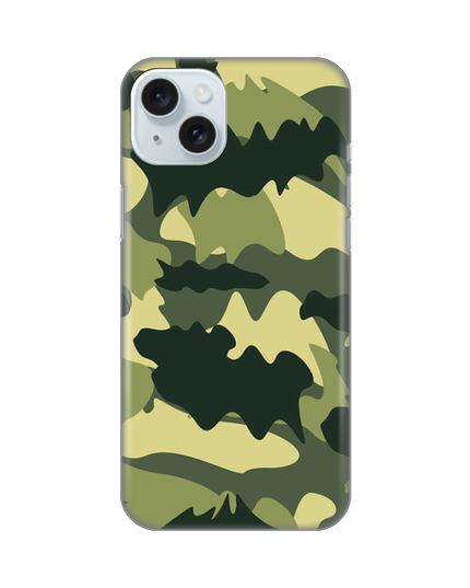 Torbica Silikonska Print Skin za iPhone 15 Plus 6.7 Army