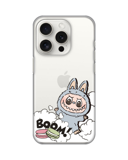 Torbica Silikonska Print Skin za iPhone 15 Pro 6.1 La Bubu Macaron