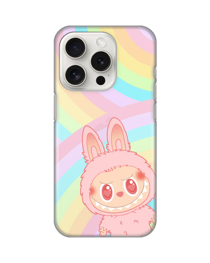 Torbica Silikonska Print Skin za iPhone 15 Pro 6.1 La Bubu Rainbow