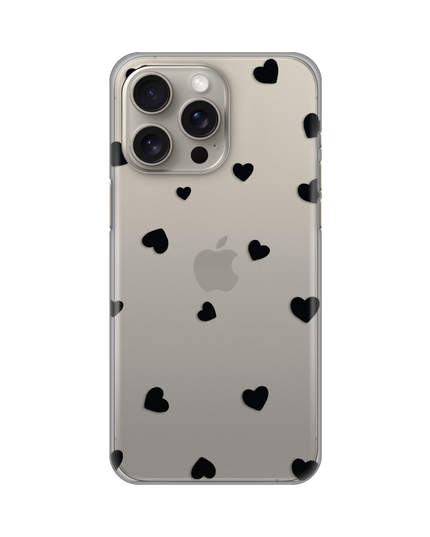Torbica Silikonska Print Skin za iPhone 15 Pro Max 6.7 Hearts