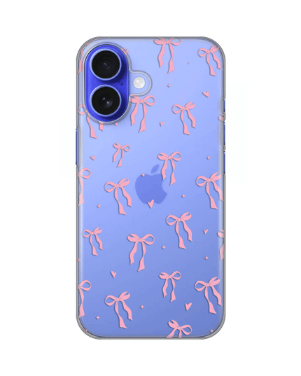 Torbica Silikonska Print Skin za iPhone 16 6.1 Cute Bow