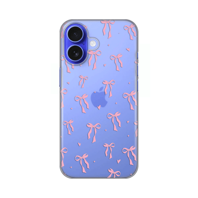 Torbica Silikonska Print Skin za iPhone 16 6.1 Cute Bow