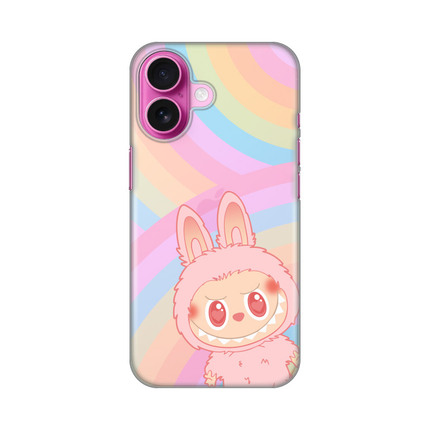 Torbica Silikonska Print Skin za iPhone 16 6.1 La Bubu Rainbow