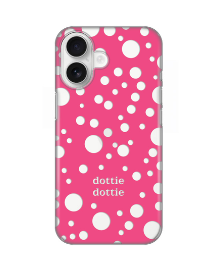Torbica Silikonska Print Skin za iPhone 16 6.1 Dottie Dottie Pink