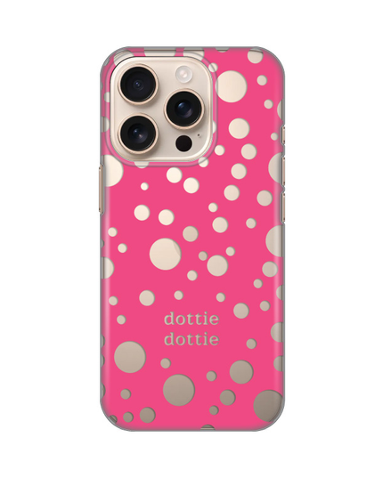 Torbica Silikonska Print Skin za iPhone 16 Pro 6.3 Dottie Dottie Pink