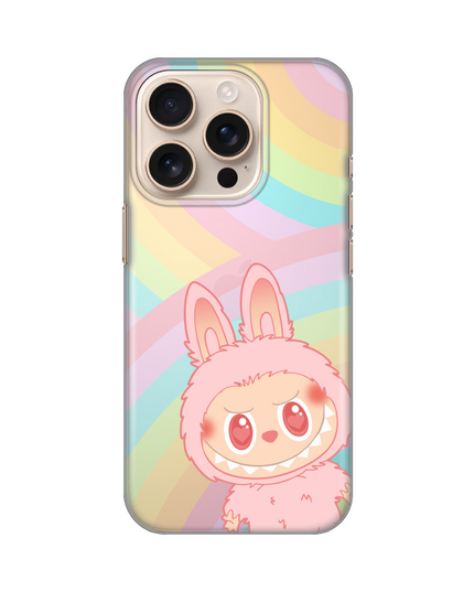 Torbica Silikonska Print Skin za iPhone 16 Pro 6.3 La Bubu Rainbow