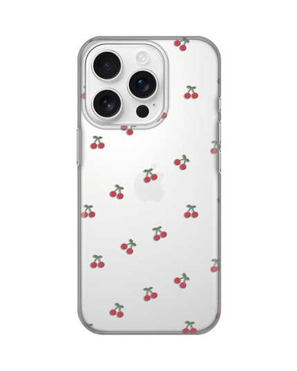 Torbica Silikonska Print Skin za iPhone 16 Pro 6.3 Little Cherry