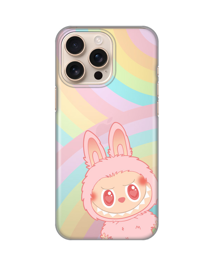 Torbica Silikonska Print Skin za iPhone 16 Pro Max 6.9 La Bubu Rainbow
