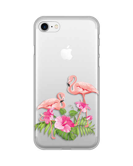 Torbica Silikonska Print Skin za iPhone 7/8/SE 2020/2022 Flamingo