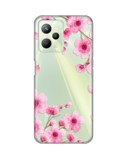 Torbica Silikonska Print Skin za Realme C35 Rose flowers