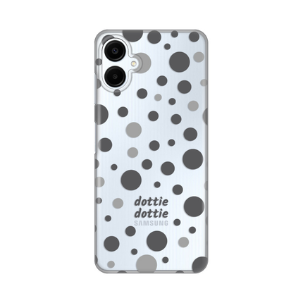 Torbica Silikonska Print Skin za Samsung A065F Galaxy A06 Dottie Dottie Gray