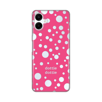 Torbica Silikonska Print Skin za Samsung A065F Galaxy A06 Dottie Dottie Pink