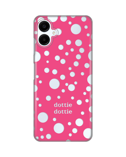Torbica Silikonska Print Skin za Samsung A065F Galaxy A06 Dottie Dottie Pink