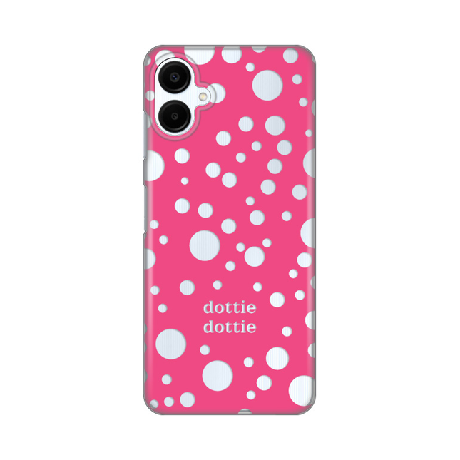 Torbica Silikonska Print Skin za Samsung A065F Galaxy A06 Dottie Dottie Pink