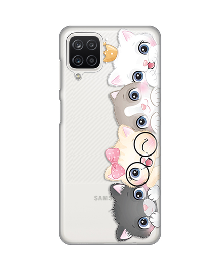 Torbica Silikonska Print Skin za Samsung A125F Galaxy A12 Cats