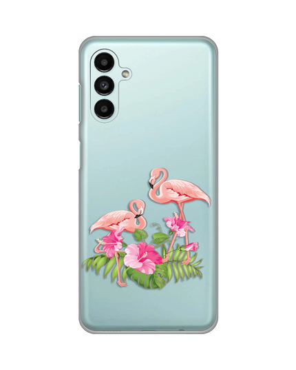 Torbica Silikonska Print Skin za Samsung A136B/A047F Galaxy A13 5G/A04s Flamingo
